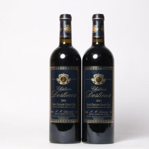 (2) 2001 Chateau Destieux, St Emilion