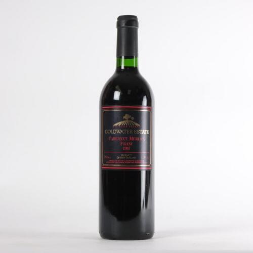 (1) 1987 Goldwater Estate Cabernet Sauvignon/Merlot/Franc, Waiheke