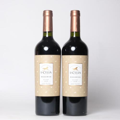 (2) 2016 Finca La Celia Malbec Reserva, Mendoza Argentina
