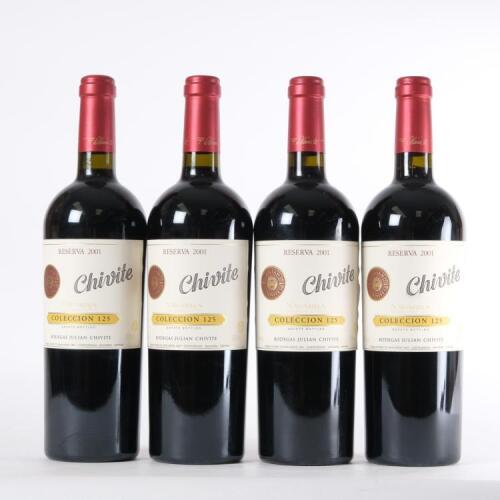(4) 2001 Bodegas Juli&aacute;n Chivite Reserva Coleccion 125, Navarra