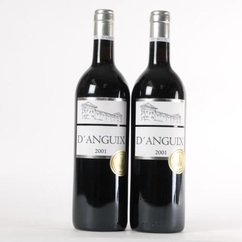 (2) 2001 Torres de Anguix D' Anguix, Ribera del Duero