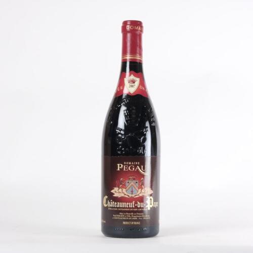 (1) 2007 Domaine Pegau Cuvee Da Capo Chateauneuf du Pape
