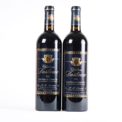 (2) 2001 Chateau Destieux, St Emilion