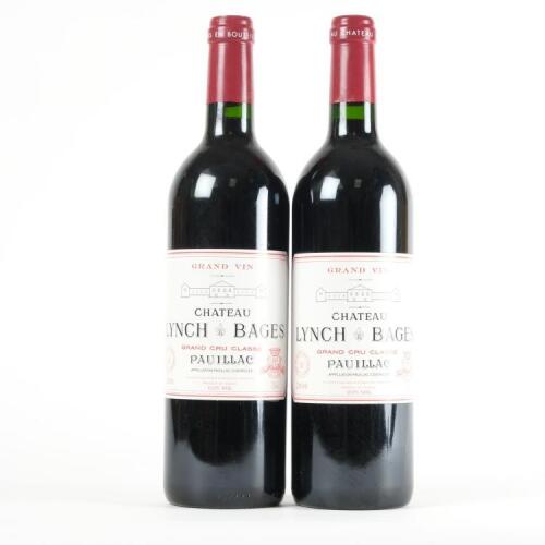 (2) 2000 Chateau Lynch Bages 5eme Cru Classe, Pauillac