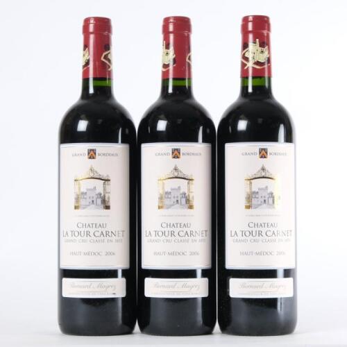 (3) 2006 Chateau La Tour Carnet 4eme Cru Classe, Haut Medoc