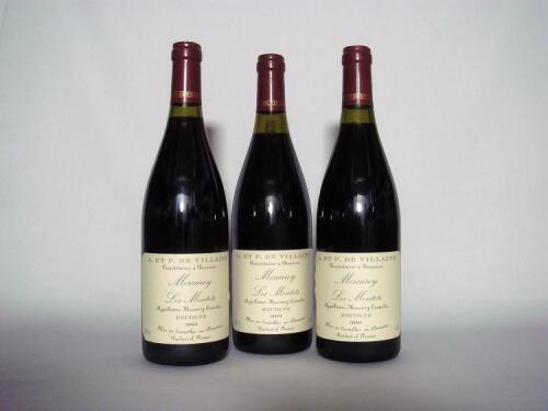 (3) 2001 Domiane de Villaine Mecurey Les Montots, Cote Chalonnaise