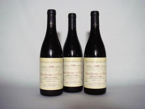 (3) 1999 Michel Colin-Deleger Clos Rousseau Santenay 1er Cru, Cote de Beaune
