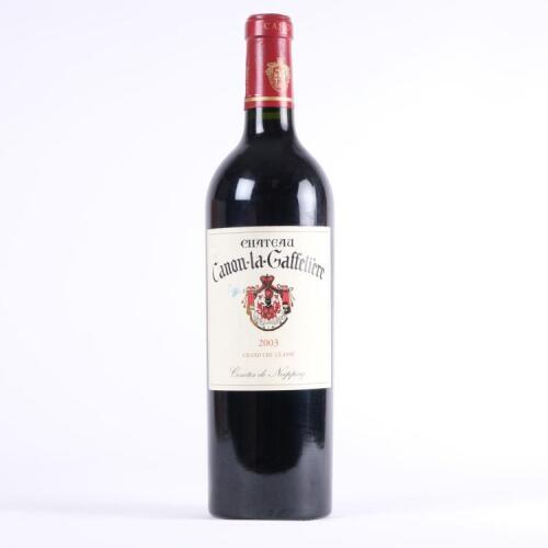 (1) 2003 Chateau Canon la Gaffeliere, St Emilion