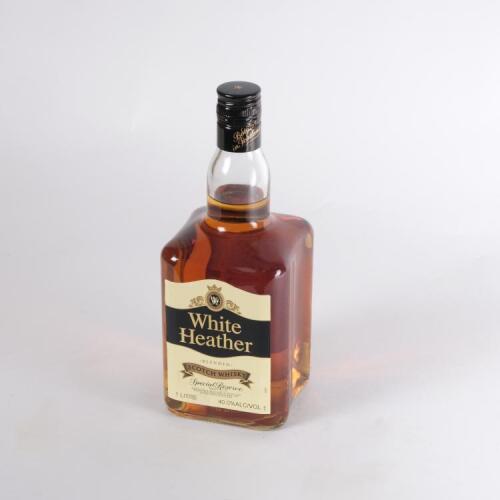 (1) White Heather Special Reserve 1000ml&nbsp;40% ABV, Scotland