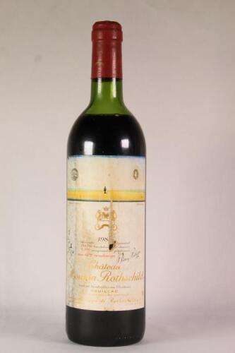 (1) 1983 Chateau Mouton Rothschild, Pauillac