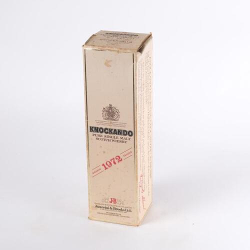 (1) 1972 Knockando 750ml&nbsp;43% abv, Speyside&nbsp;&nbsp;