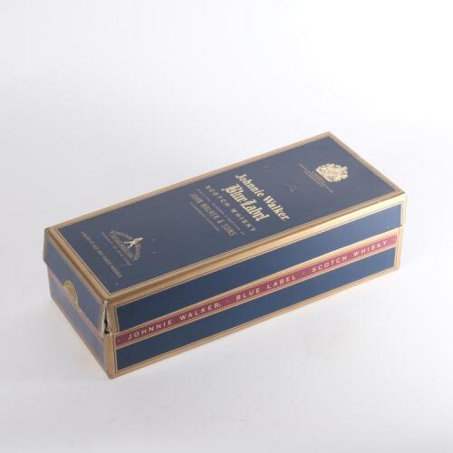 (1) Johnnie Walker Blue Label No. X43450 JW 43% abv, Scotland