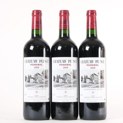 (3) 2010 Chateau Plince, Pomerol