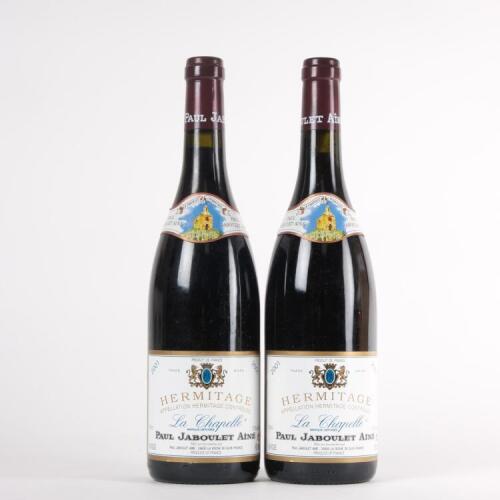 (2) 2001 Paul Jaboulet A&icirc;n&eacute; La Chapelle Hermitage