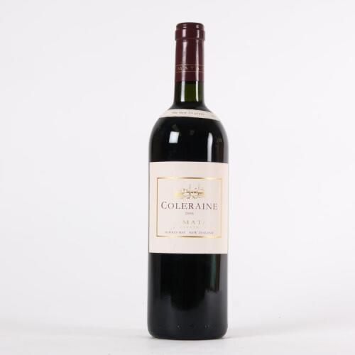 (1) 2006 Te Mata Estate Coleraine, Hawkes Bay