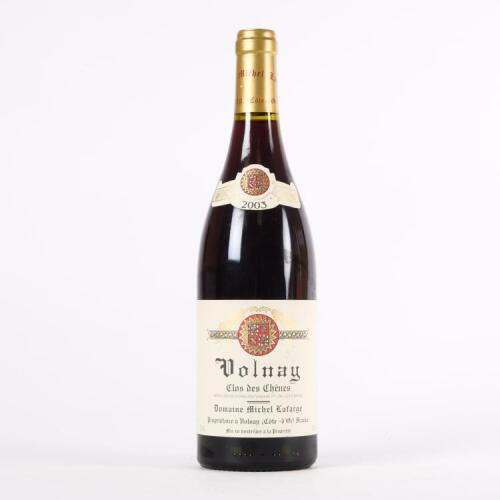 (1) 2003 Domaine Michel Lafarge Volnay Clos des Ch&ecirc;nes 1er Cru, Cote de Beaune