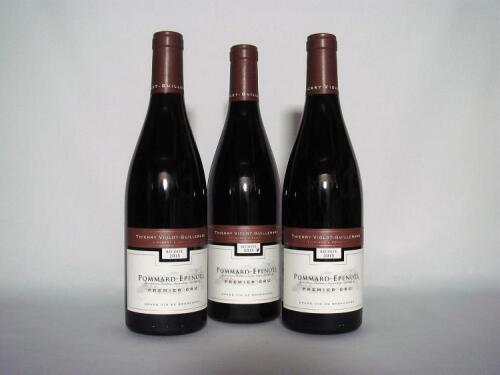 (3) 2015 Domaine Thierry Violot-Guillemard Pommard Epenots 1er Cru, Cote de Beaune