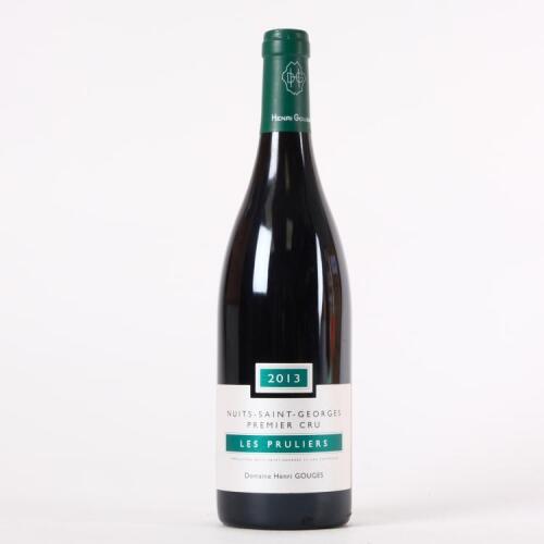 (1) 2013 Domaine Henri Gouges Nuits St Georges Les Pruliers 1er Cru, Cote de Beaune