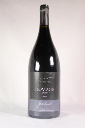 (1) 2006 Trinty Hill Homage Syrah 1500ml, Gimblett Gravels&nbsp;&nbsp;&nbsp;&nbsp;&nbsp;