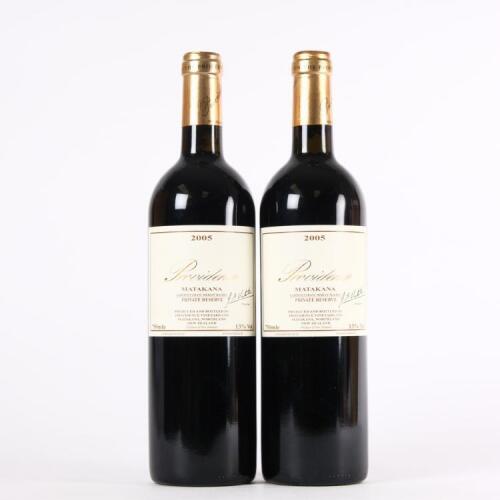 (2) 2005 Providence Private Reserve Merlot/Cabernet Franc/Malbec, Matakana
