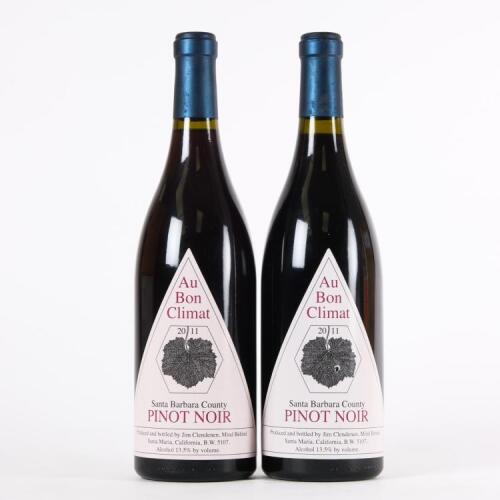 (2) 2011&nbsp;Au Bon Climat Pinot Noir, Central Coast USA