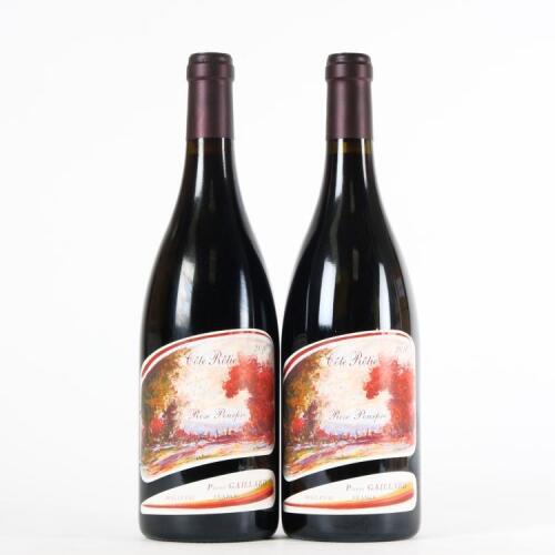 (2) 2010 Gaillard Rose Pourpre Cote Rotie
