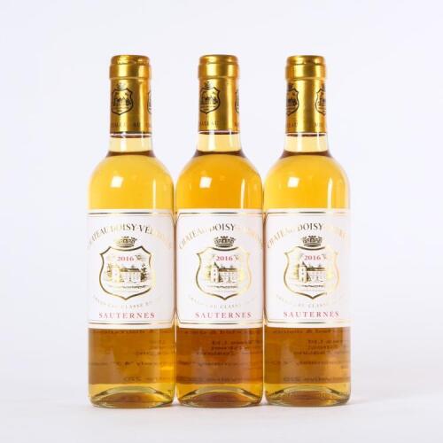 (3) 2016 Chateau Doisy Vedrines 375ml