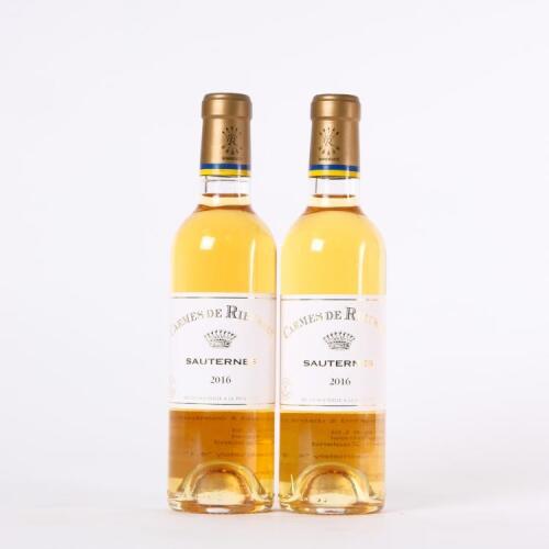 (2) 2016&nbsp;Carmes de Rieussec 375ml