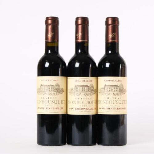 (3) 2010 Chateau Monbousquet 375ml, St Emilion