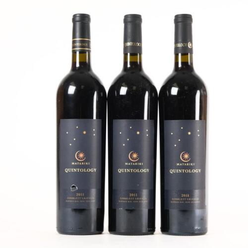 (3) 2011 Matariki Quintology, Gimblett Gravels