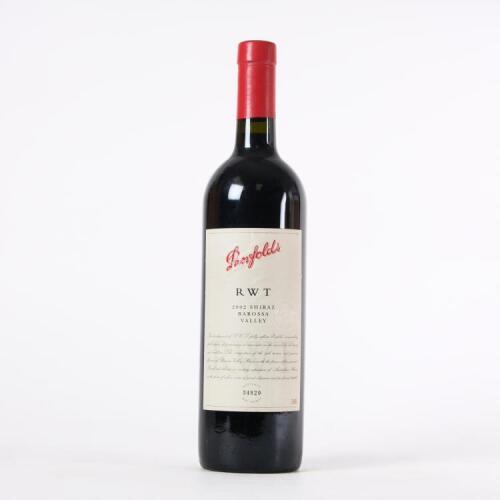 (1) 2002 Penfolds RWT Shiraz, Barossa SA