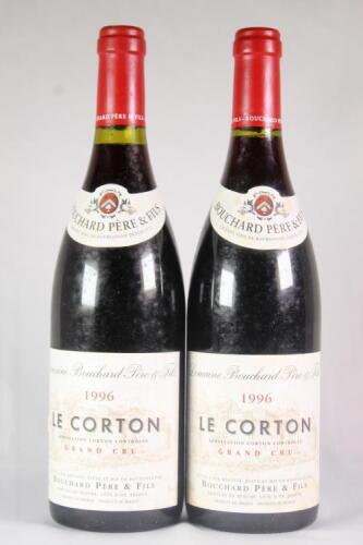 (2) 1996 Bouchard Pere et Fils Corton Grand Cru, Cote de Beaune