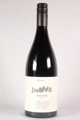(1) 2015 Bell Hill Pinot Noir, North Canterbury