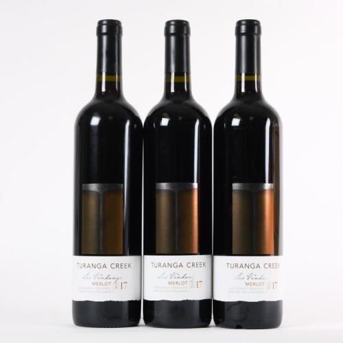(3) 2017 Turanga Creek Les Vendanges Merlot, Hawkes Bay