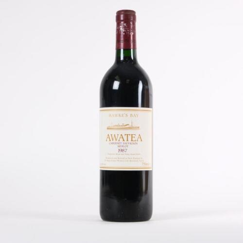 (1) 1987 Te Mata Estate Awatea, Hawkes Bay