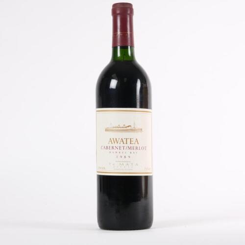 (1) 1989 Te Mata Estate Awatea, Hawkes Bay