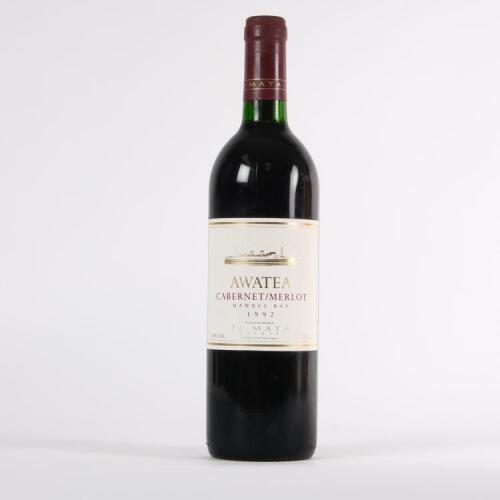 (1) 1992 Te Mata Estate Awatea, Hawkes Bay