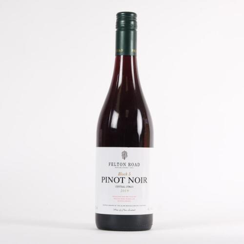 (1) 2019 Felton Road Block 5 Pinot Noir, Bannockburn