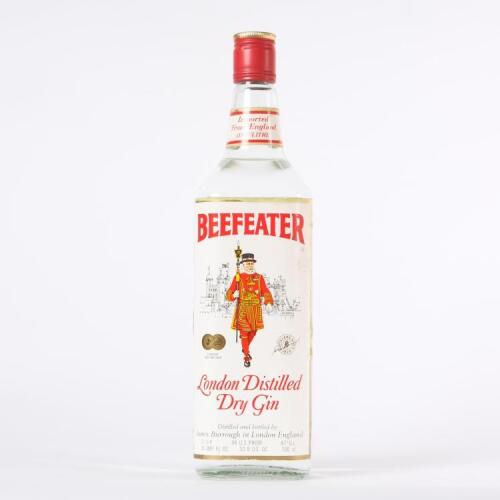 (1) Beefeater London Dry Gin 1000ml 47% GL, England
