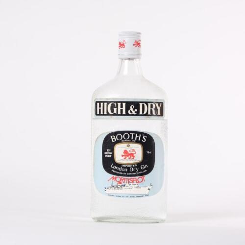 (1) Booth's High & Dry London Dry Gin 750ml&nbsp;83 British Proof, England