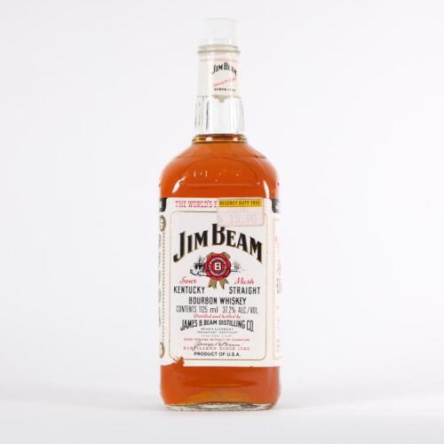 (1) Jim Beam Kentucky Straight Bourbon Whiskey 1125ml&nbsp;37.2% abv, USA