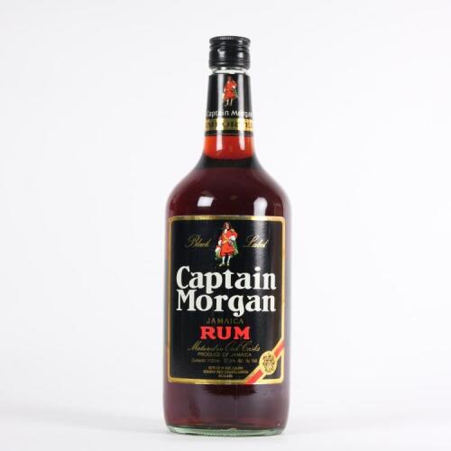(1) Captain Morgan Black Label Rum 1125ml 37.5% abv, Jamaica