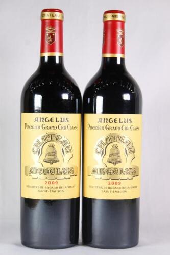 (2) 2009 Chateau Angelus, St Emilion