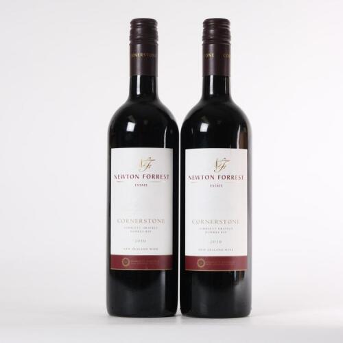 (2) 2010 Newton-Forrest Estate Cornerstone, Gimblett Gravels