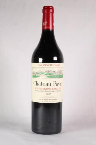 (1) 2005 Chateau Pavie, St Emilion