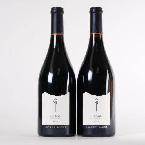 (2) 2014&nbsp;Craggy Range Le Sol, Gimblett Gravels