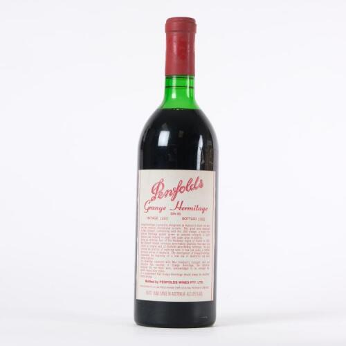 (1) 1980 Penfolds Grange Bin 95, South Australia