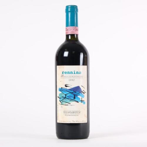 (1) 1990 Gaja Pieve Santa Restituta Rennina Brunello di Montalcino, Tuscany
