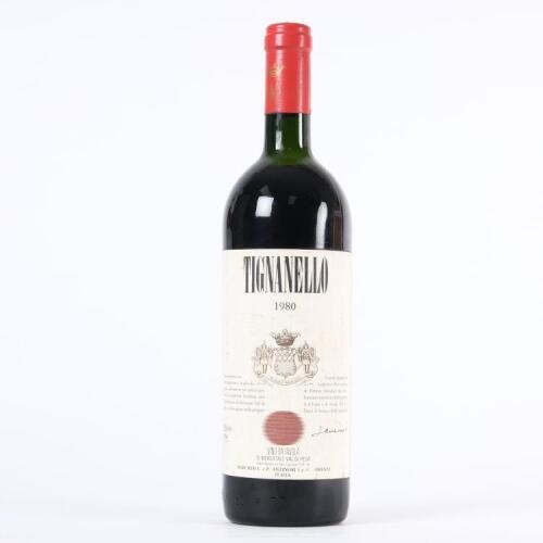 (1) 1980 Marchesi Antinori Tignanello, Tuscany