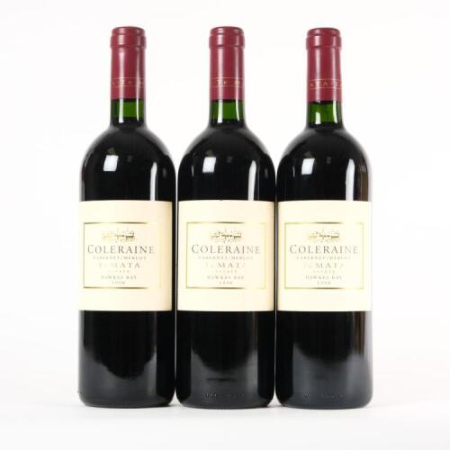 (3) 1998 Te Mata Estate Coleraine, Hawkes Bay